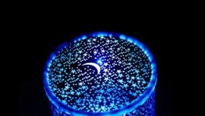  Night light starry sky