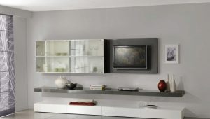  Wände für Wohnzimmer in verschiedenen Stilen