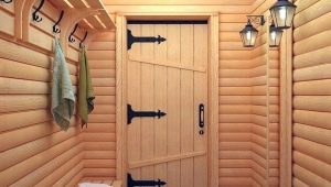  Portes en bois pour le bain