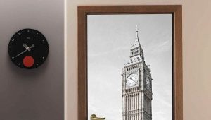  Papier peint sur la porte