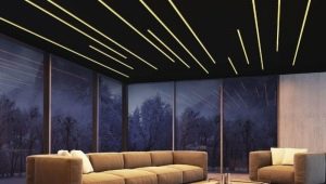  Lineare LED leuchtet