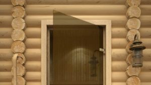  Portes vitrées du hammam