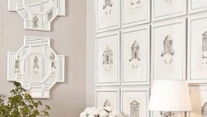  Glastische in einem modernen Interieur