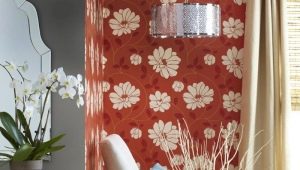 How to stick wallpaper of two kinds?