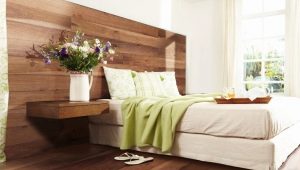  Laminat an der Wand in verschiedenen Interieurs