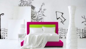  Papier peint dans le style de graffiti à l'intérieur