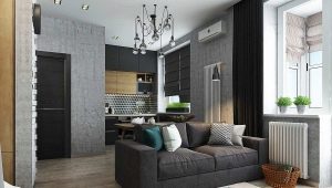  Appartement design élégant de 40 mètres carrés. mètres