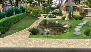  Landscape design: beautiful design options for a plot of 30 acres