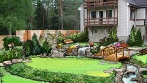  Features of the design of landscape design of a small area
