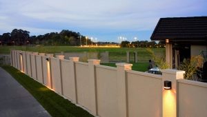  Sectional fence: types and features