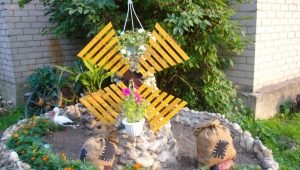 Auswahl von Gartenfiguren zu geben