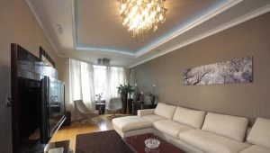  Design de la salle de séjour: idées modernes en design d'intérieur