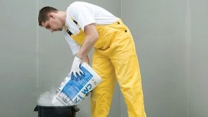  Colle à carrelage Ceresit: spécifications et consommation