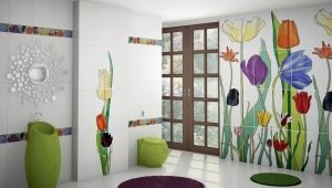  Carrelage avec un motif: les types de produits et toutes les nuances de choix