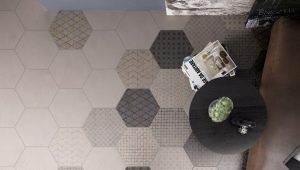  Carreaux de sol Hexagon: des idées de design d'intérieur intéressantes