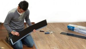  Laying PVC tiles on the floor do it yourself