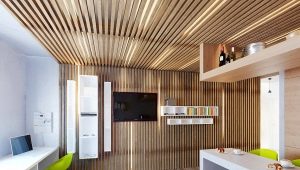  Plafonds en bois dans la décoration intérieure