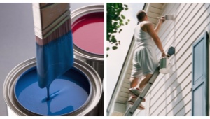  Peinture de façade sur bois: types de produits pour utilisation en extérieur