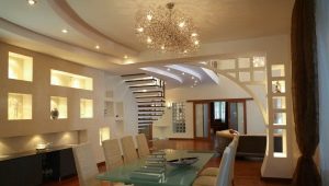  Structures en plaques de plâtre dans la conception d'un intérieur moderne