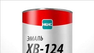  Émail HV-124: caractéristiques techniques, consommation et utilisation