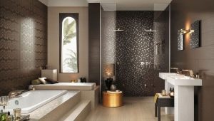 Mosaïque marron à l'intérieur