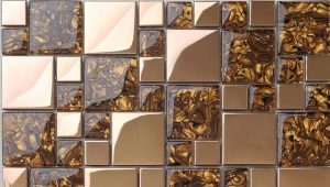  Goldenes Mosaik: Beispiele für Innenarchitektur