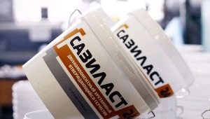  Produits d'étanchéité Sazilast: types et spécifications