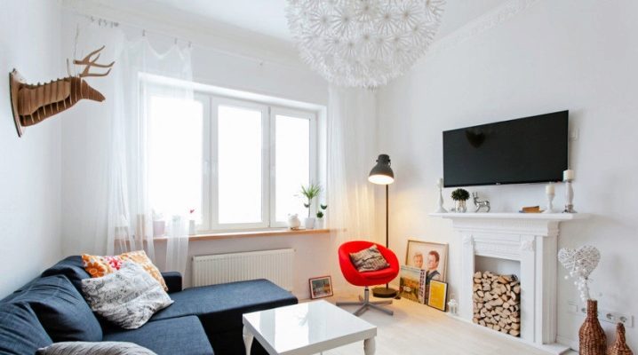  Falshkamina à l'intérieur