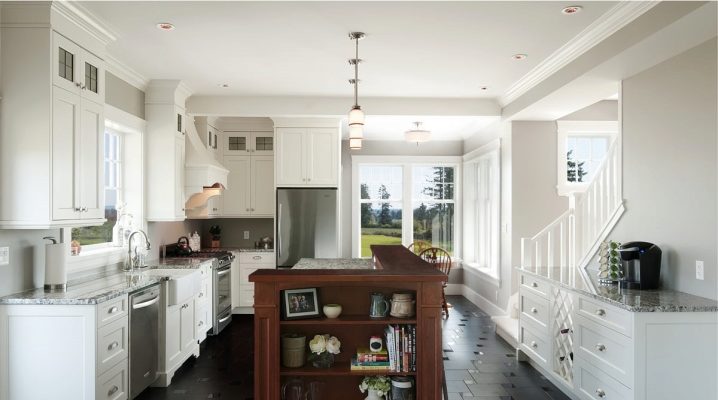  Tile on the floor for the kitchen