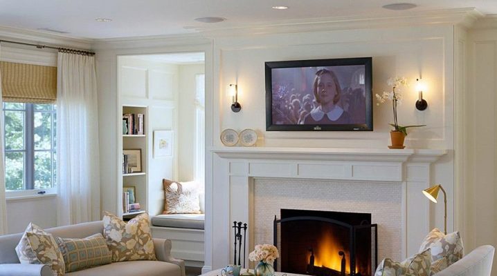  Cheminée à l'intérieur de l'appartement