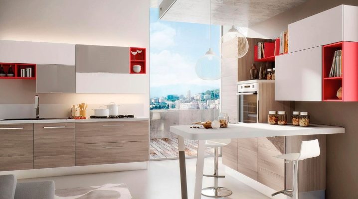  Set de cuisine avec un bar