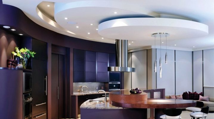  Plafond rideau pour la cuisine