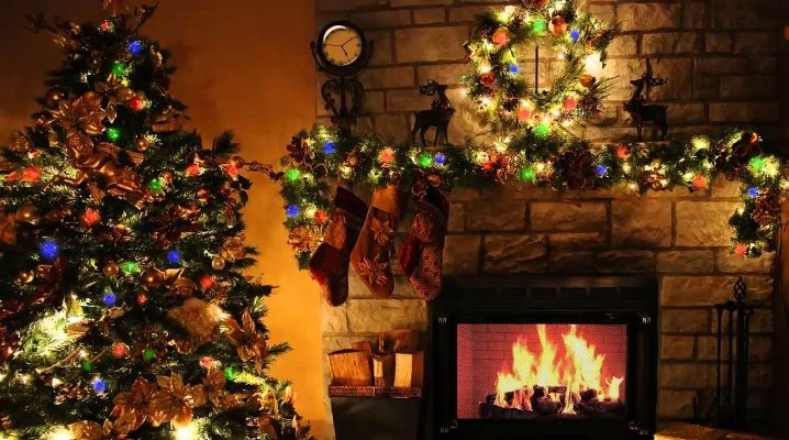  Cheminée du nouvel an