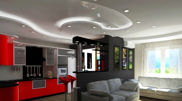  La cloison entre la cuisine et le salon