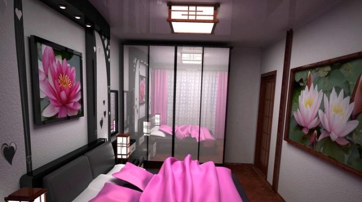  Armoire coulissante dans la chambre et son garnissage intérieur