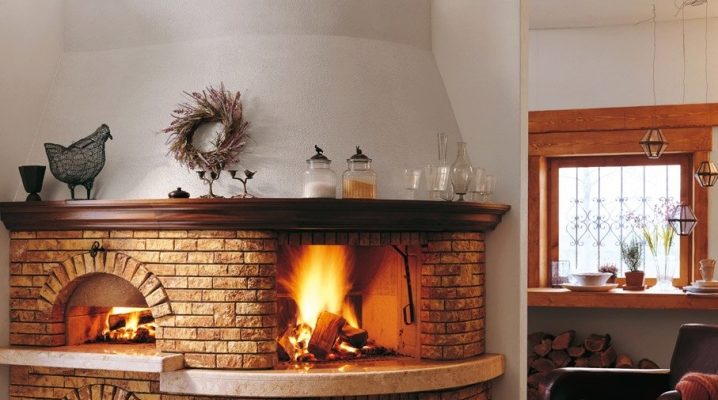  Corner fireplace stove