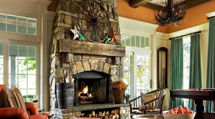  Installing a fireplace in a wooden house