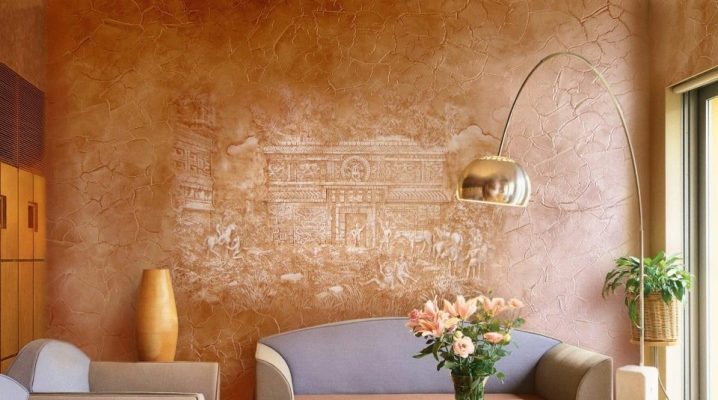  Flüssige Tapete in der Küche