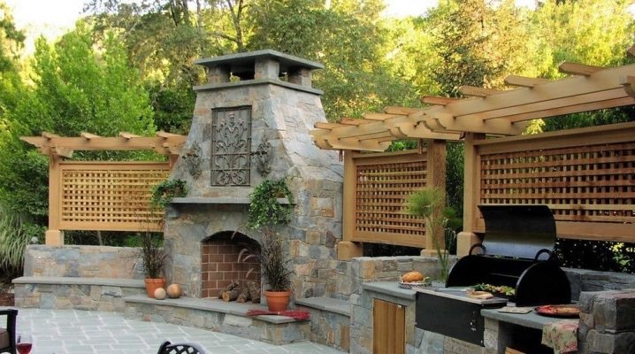  BBQ fireplace