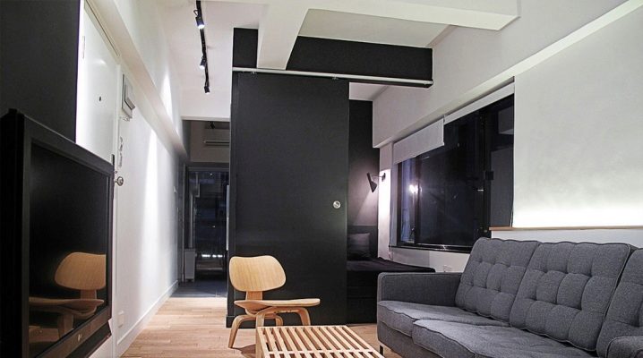  Design studio apartment of 24 square meters. m