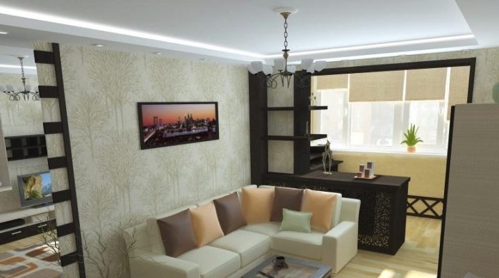  Conception d'une loggia combinée avec une pièce