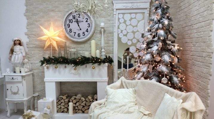  Falshkamina d'une boîte en carton avec leurs propres mains