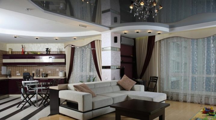  How to separate the kitchen from the room in the studio apartment