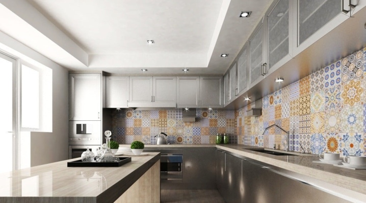  Material for wall decoration in the kitchen