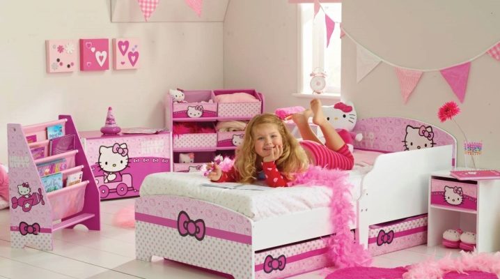 Ungewöhnliche Kinderbetten mit Comicfiguren