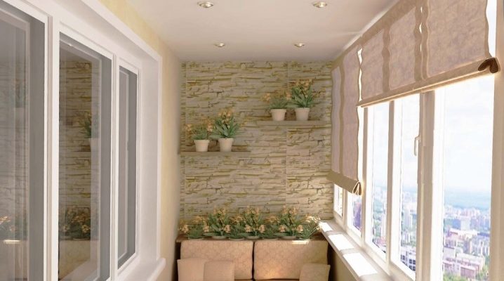  Plafonds sur le balcon