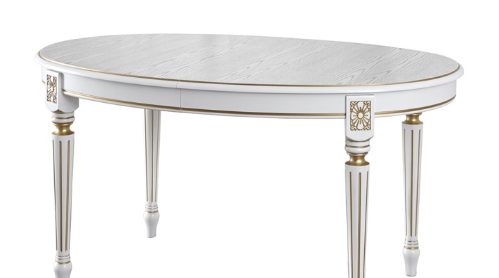  Table ovale pliante pour la cuisine