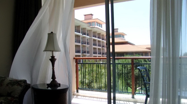  Portes coulissantes sur le balcon