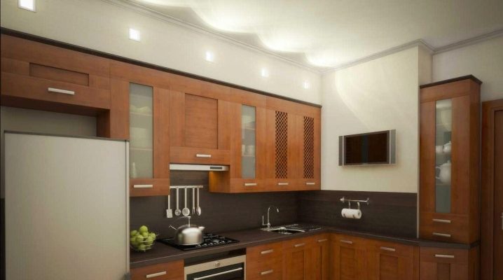  Eckschrank in der Küche