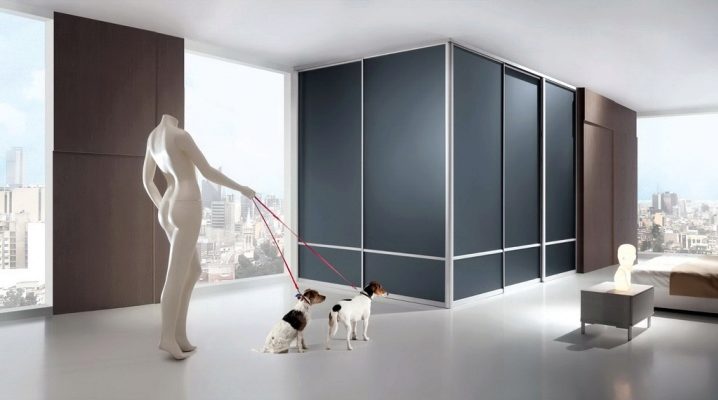  Armoire encastrée d'angle